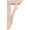 Ekena Millwork Westlake Slat Smooth Bracket w/ Offset Brace, Douglas Fir, 5 1/2"W x 14"D x 26"H BKT0604X14X26WTL06SDF - alternate 4
